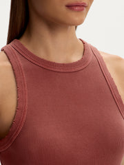 Garment-dyed tank top
