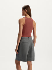 Garment-dyed tank top