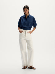 Cotton-lyocell shirt