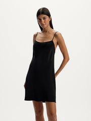 Mulberry silk mini dress