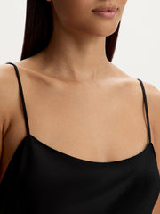 Mulberry silk mini dress
