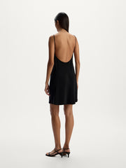 Mulberry silk mini dress