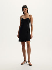 Mulberry silk mini dress  12 STOREEZ