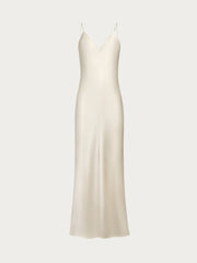 Mulberry silk maxi dress