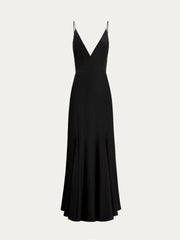 Silk chiffon dress