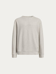 Textured terry sweatshirt
