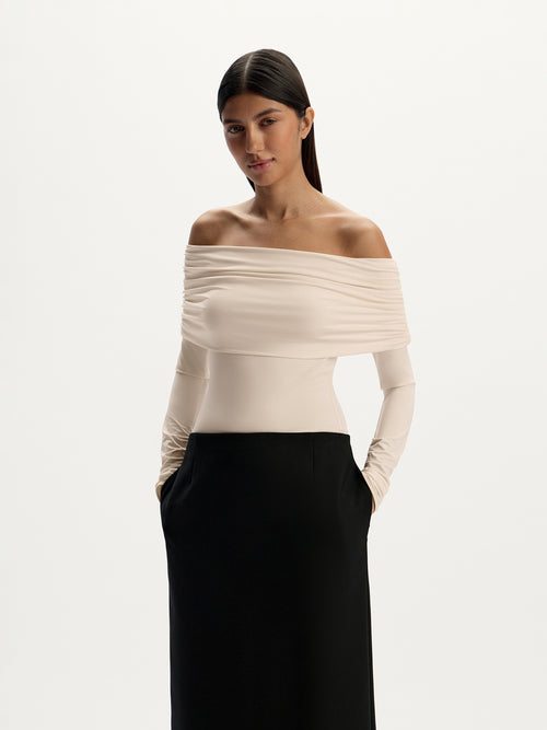 Off-shoulder top