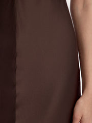 Mulberry silk maxi dress
