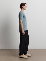 Mercerised cotton T-shirt