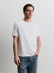 Mercerised cotton T-shirt