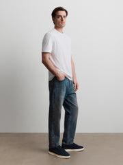Mercerised cotton T-shirt