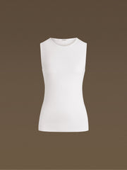 Viscose-wool tank top