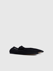 Mesh ballerina flats