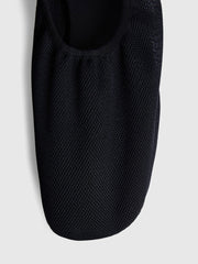 Mesh ballerina flats