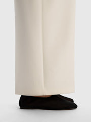 Mesh ballerina flats
