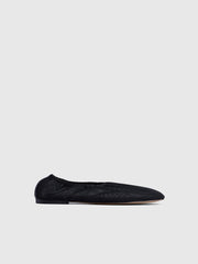 Mesh ballerina flats