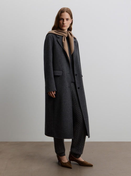 Merino wool coat