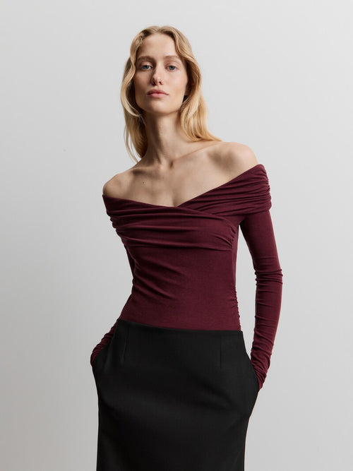 Off-shoulder top