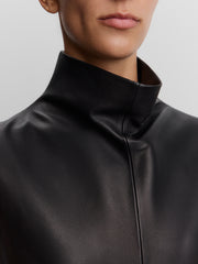 Leather dress