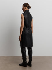 Leather dress