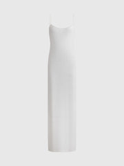 Merino-cashmere slip dress
