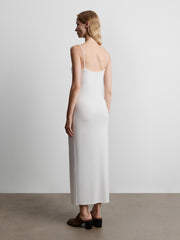Merino-cashmere slip dress