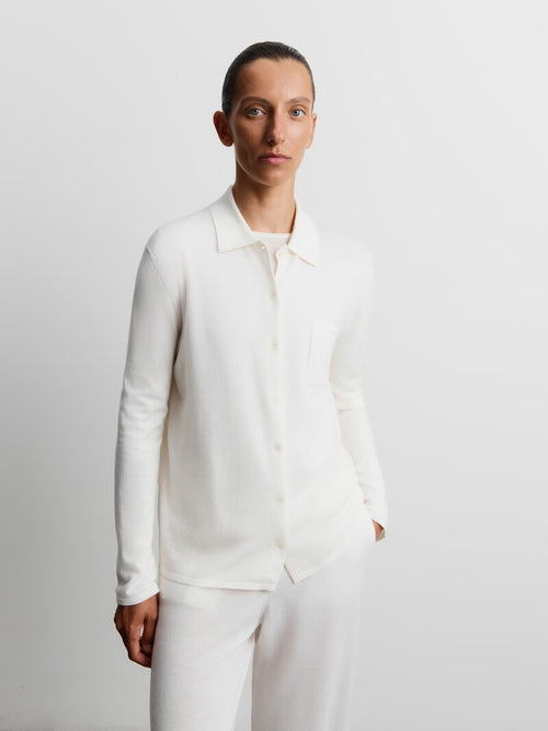 Merino-cashmere shirt