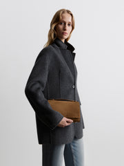 Suede bag