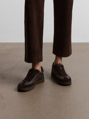 Leather sneakers