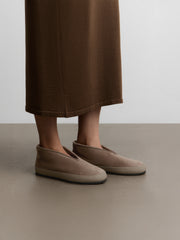 Shearling loafers