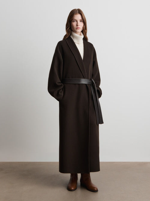 Wool-cashmere coat