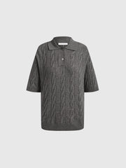 Preppy cashmere jumper