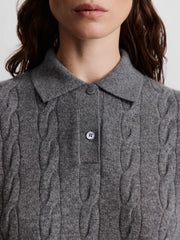 Preppy cashmere jumper