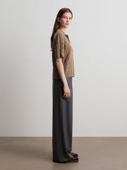 Soft wool trousers
