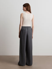 Soft wool trousers