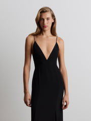 Silk chiffon dress