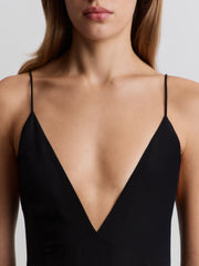 Silk chiffon dress
