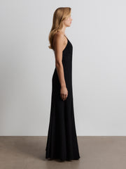 Silk chiffon dress