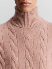 Gulf Stream cashmere turtleneck jumper