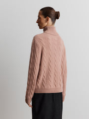 Gulf Stream cashmere turtleneck jumper