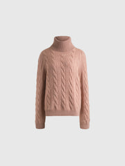 Gulf Stream cashmere turtleneck jumper