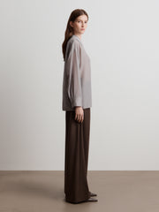 Cotton-silk shirt