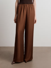 Silk trousers