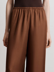 Silk trousers