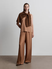 Silk trousers