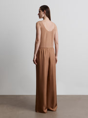 Silk trousers