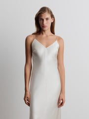 Mulberry silk maxi dress