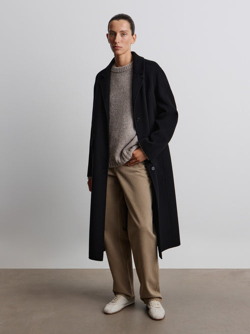 Merino wool coat