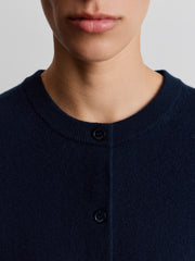 Wool-cashmere cardigan