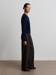 Wool-cashmere cardigan